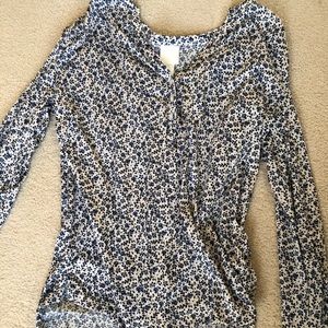 Floral full sleeve shirt